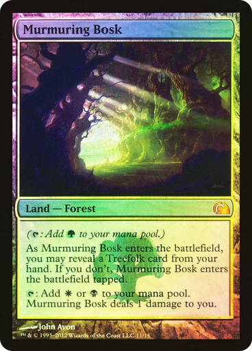 Magic The Gathering MTG MURMURING BOSK FOIL From the Vault: Realms NM - Image 1 of 1
