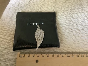 Anhänger pendant xxl Jette Joop Flügel Zirkonia Echt Silber gross neuwertig - Bild 1 von 2