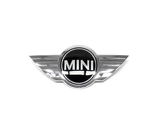 Mini Cooper 2002 2003 2004 2005 2006 2007 2008 Genuine Emblem-"MINI" for Hood - Image 1 of 3