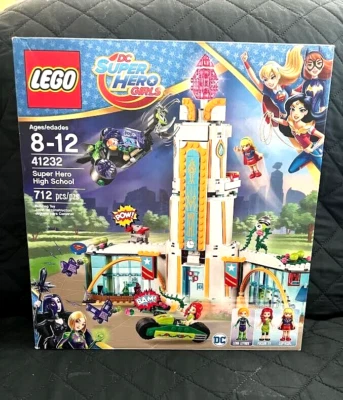 LEGO DC Super Hero Girls: Super Hero High School 41232 New Sealed Retired Set - Image 1 of 4