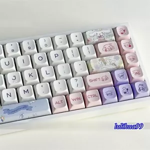 Cinnamoroll Themed Key Cap Cute PBT Keycaps XDA Height For Cherry MX keyboard - Picture 1 of 6