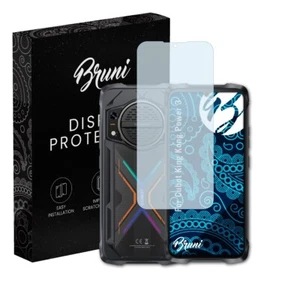 Bruni 2x Protective Film for Cubot King Kong Power 3 Screen Protector - Picture 1 of 8