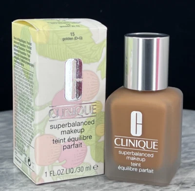 Clinique Superbalanced Makeup #15 Golden (D-G)-1 oz (NIB) - Image 1 of 4