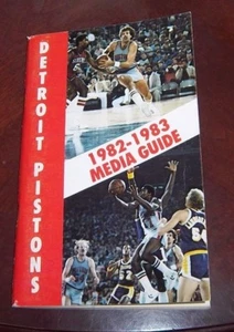 NBA Detroit Pistons Anuario 1982-83 - Imagen 1 de 4