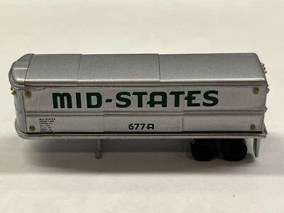 CMW Mini-Metals Semi Truck Box Delivery Trailer Mid-States Freight Lines N-Scale - Image 1 of 4