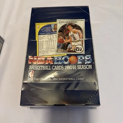 🔥🔥1990-91 NBA Hoops Series 1 Box 36 Packs🔥FACTORY SEALED-Jordan/Menendez Bros - Image 1 of 4