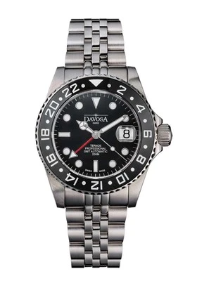 DAVOSA Ternos Professional GMT Ceramic Automatic 161.571.05 PentaLink schwarz - Bild 1 von 2