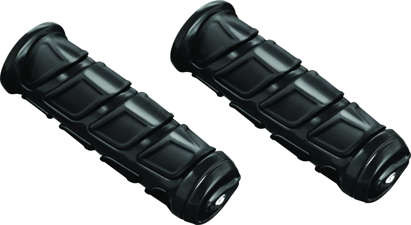 Kuryakyn Kinetic Grips Fits Universal 1in Gloss Black - Image 1 of 1