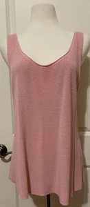 Eileen Fisher Woman Light Pink Sleeveless Sweater/ Top Sz-3X~Beautiful - Picture 1 of 11
