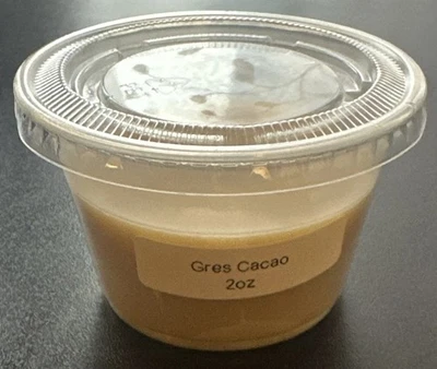 AUTHENTISCHER Gres Kakao/Grés Kakawo (haitianische Kakaobutter) - 2 Unzen - Bild 1 von 3