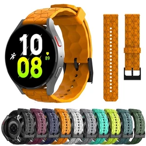 Band Strap Silicone For Samsung Galaxy Watch 5 4 40/44mm 4 Classic 42/46mm S3 S2 - Picture 1 of 25