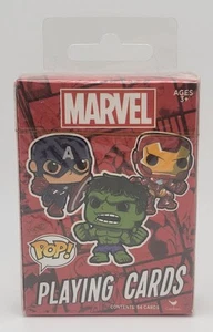 Funko Pop Marvel Comics Playing Cards - Captain America - Iron Man - Hulk - Picture 1 of 6