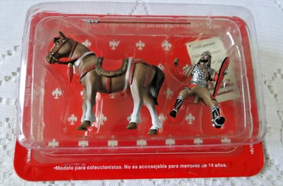 Frontline Personaggio Piombo Dipinto Cavalieri Medio Età Bizantina Rif 51 - Immagine 1 di 3