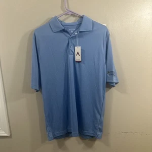 Golf Channel Am ByGolf Galaxy Tour Logo Herren Poloshirt blau Größe Small - Bild 1 von 6