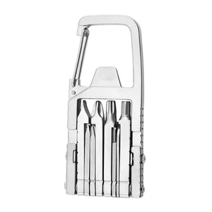 Pocket Multitool Keychain Screwdriver Multifunctional Screwdriver Folding Out... - Bild 1 von 6