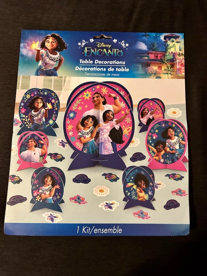 Encanto Disney Película Madrigal Cumpleaños Fiesta Centro Mesa Decoración Kit Foto 1 de 1