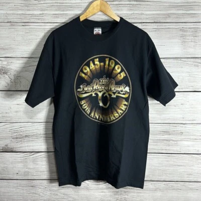 Camiseta Vintage Años 90 The Oak Ridge Niños 50 Aniversario Fruit Of The Loom L Foto 1 de 4