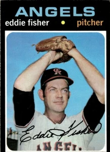 Topps Eddie Fisher California Angels 1971 #631 - Imagen 1 de 2