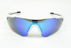 Rawlings Youth Sport Okulary przeciwsłoneczne RY 2002 WHT BLU MIR 100% Ochrona przed promieniowaniem UV