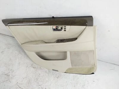 Lexus LS430 2001 2002 2003 panel interior de la puerta del conductor trasero - marfil Foto 1 de 4