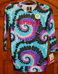 Hurley Girl's Tie Dye Ultra Soft Sweater Size Small New - Picture 1 of 3