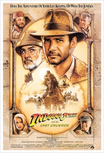 Indiana Jones y la última cruzada - Impresión de póster de película - Imagen 1 de 2