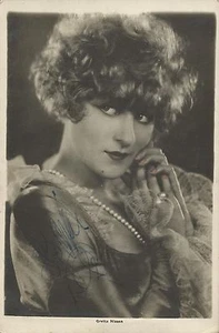 GRETA NISSEN Original farbige Postkarte gedruckt Signatur 20er Jahre - Bild 1 von 1