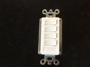 Leviton 6319-4W DEC Controller Dimmschalter - Bild 1 von 9