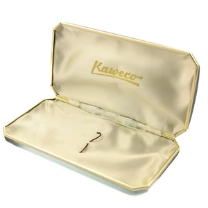 Vintage Kaweco Etui Box für 2 Stifte in Grün Gold (2) - Bild 1 von 6