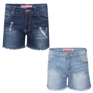 Womens Denim Shorts Premium Ladies Ripped Hot Pants High Rise Summer Beach Short - Picture 1 of 5