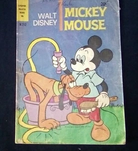 1974 DISNEY MICKEY MOUSE comic book M.212 - Picture 1 of 6