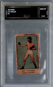 1920 W529 W529-1 #5 Lou Tendler GMA Hand-Cut Strip Boxing - Bild 1 von 2