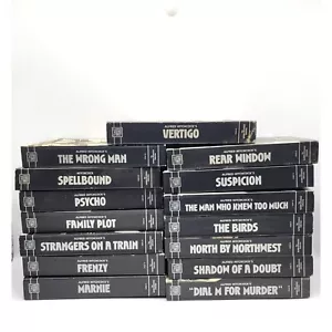 Horror VHS Movie Classics The Alfred Hitchcock Collection Time Life Video 1990 - Picture 1 of 10