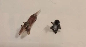 Glass Blown Mini Minature Animals Collection 15 - Deer, Elephant, Birds EUC - Picture 1 of 24