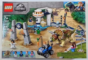 LEGO 75937 - Jurassic World Triceratops Rampage - Foto 1 di 6
