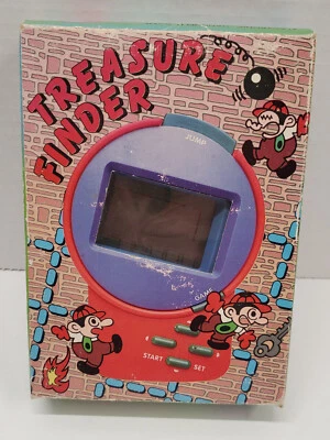 Treasure Finder Vintage LED Handheld Video Game 1980's Retro RARE And Watch - Изображение 1 из 4