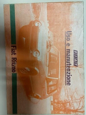 USO E MANUTENZIONE Fiat RITMO - Immagine 1 di 2