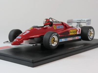 MCG Ferrari 126 C2 #27 Gilles Villeneuve Zolder Belgian GP 1982 1/18 MCG18629F - Immagine 1 di 4