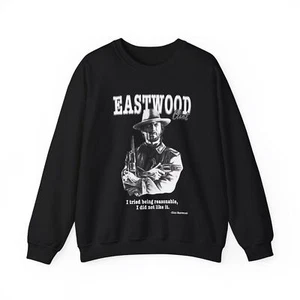 Clint Eastwood - Zitat - Heavy Blend Sweatshirt, Kunstdruck, T-Shirt, Shirt, Tee - Bild 1 von 13