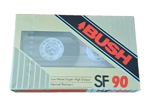 Bush SF90 Cassette tape Low Noise Super High Output Normal Position New & Sealed - Picture 1 of 2