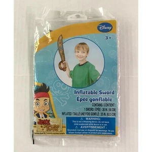 New Disney Jake and The Neverland Pirates Inflatable Sword 23.6 in inflated - Picture 1 of 3