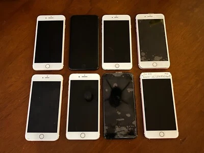 零件/维修 (8)苹果 iPhone7-6 Plus 黑色/金色 Sprint 有效 IMEI、CDMA + GSM — 第 1/4 张图片