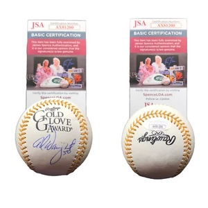 Adam Wainwright Autographed Official Gold Glove Baseball St. Louis Cardinals JSA - Picture 1 of 5