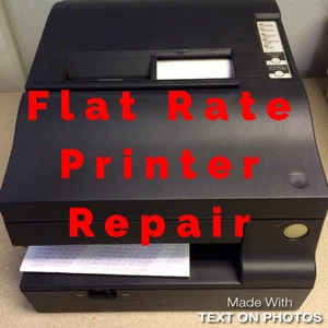 EPSON TM-U950 Flat Rate Repair including all parts & labor 6 Month Warr. M63UA - Picture 1 of 1