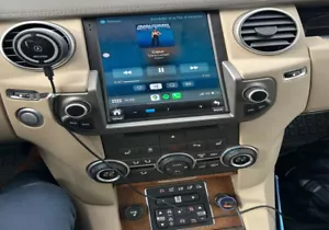 9.7" Para Land Rover Discovery LR4 Android Navegación Coche GPS Estéreo Estilo Tesla - Imagen 1 de 21