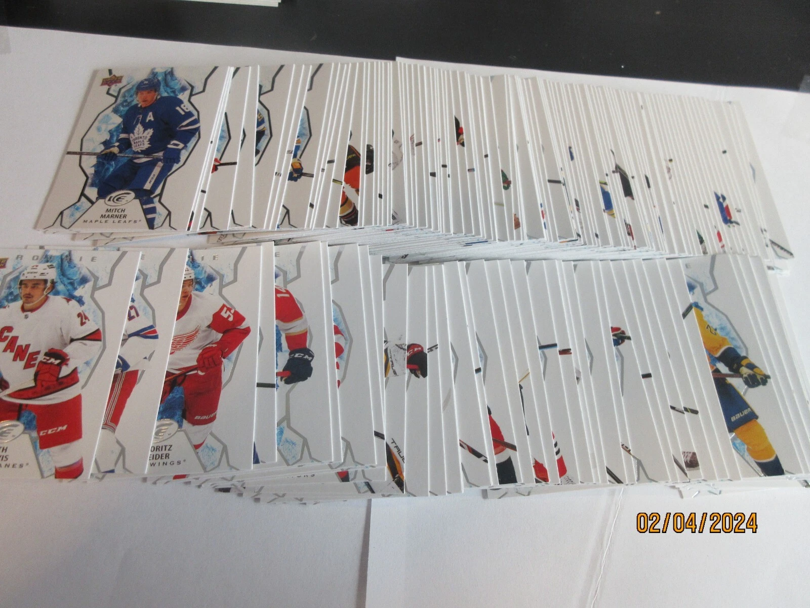 2021-22 UD ICE COMPLETE 1-150 INC 50 RC'S MORITZ SEIDER RAYMOND ZEGRAS SWAYMAN