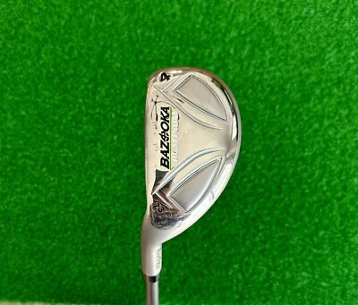 Tour Edge Bazooka Platinum Iron-Wood 4 Hybrid Senior Flex Graphite Shaft LH + HC - Image 1 of 4