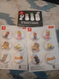 Super Mario RPG Button Set Gamestop Exclusive Lot. - Bild 1 von 1