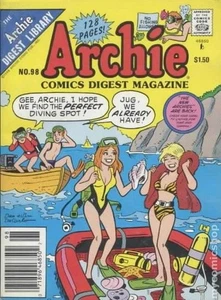 Archie Comics Digest #98 VG/FN 5.0 1989 Stock Image Low Grade - Picture 1 of 1