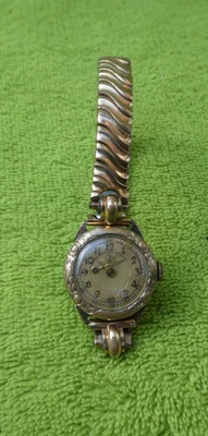 Vintage Damen Armbanduhr Mechanisch aus Nachlass Art Deco - Bild 1 von 4